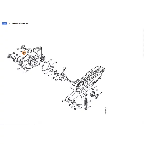 STIHL   Amortyzator pierścieniowy 4224 790 9903